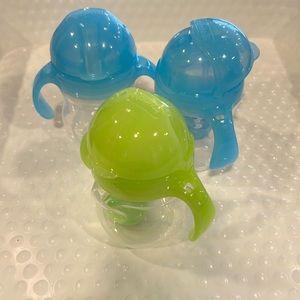 3 Munchkin Any Angle Weighted Trainer Cups